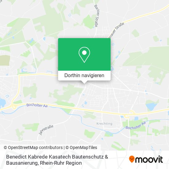 Benedict Kabrede Kasatech Bautenschutz & Bausanierung Karte