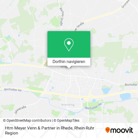 Htm Meyer Venn & Partner in Rhede Karte