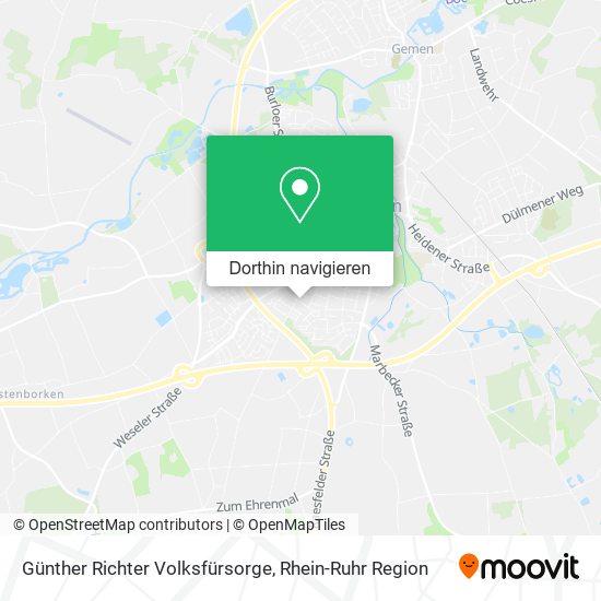 Günther Richter Volksfürsorge Karte