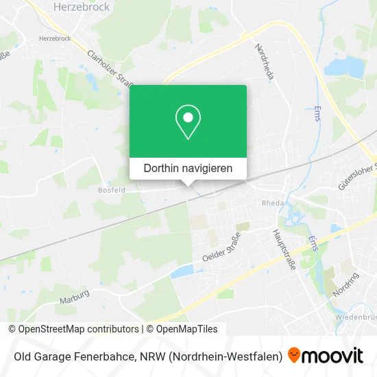 Old Garage Fenerbahce Karte