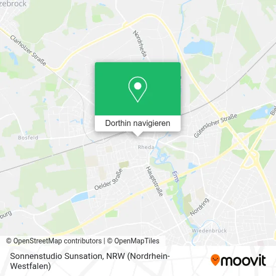 Sonnenstudio Sunsation Karte