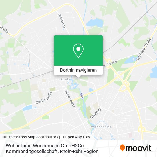 Wohnstudio Wonnemann GmbH&Co Kommanditgesellschaft Karte