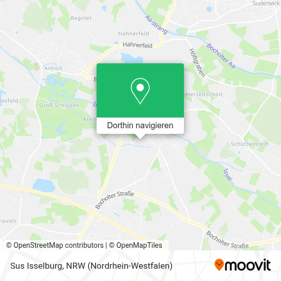 Sus Isselburg Karte
