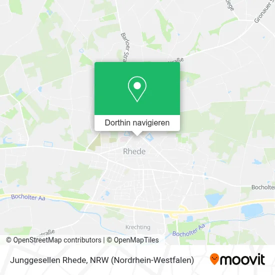 Junggesellen Rhede Karte