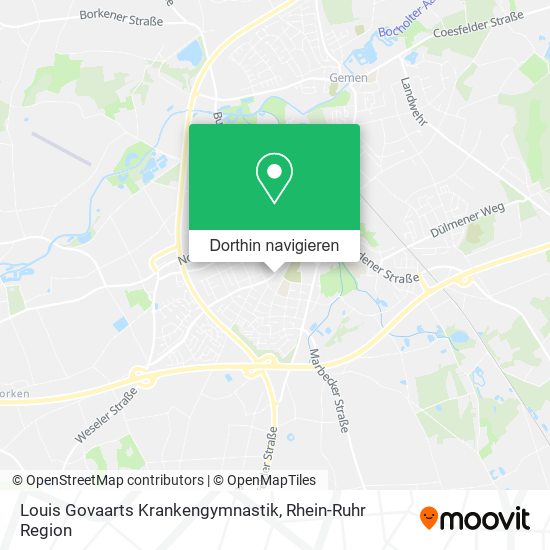 Louis Govaarts Krankengymnastik Karte