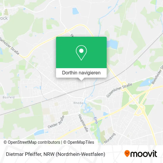 Dietmar Pfeiffer Karte