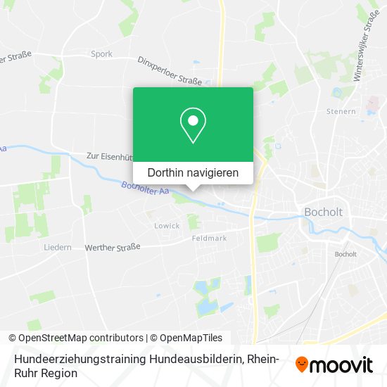 Hundeerziehungstraining Hundeausbilderin Karte
