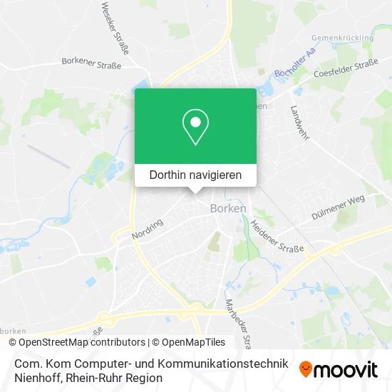 Com. Kom Computer- und Kommunikationstechnik Nienhoff Karte