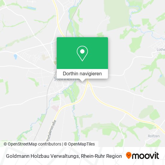 Goldmann Holzbau Verwaltungs Karte