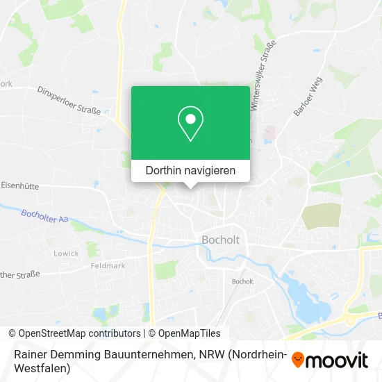 Rainer Demming Bauunternehmen Karte