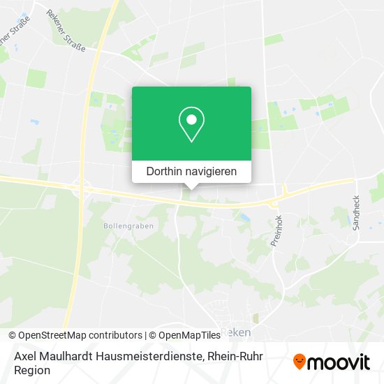 Axel Maulhardt Hausmeisterdienste Karte