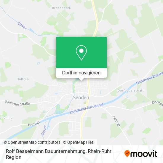 Rolf Besselmann Bauunternehmung Karte