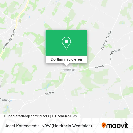 Josef Kottenstedte Karte