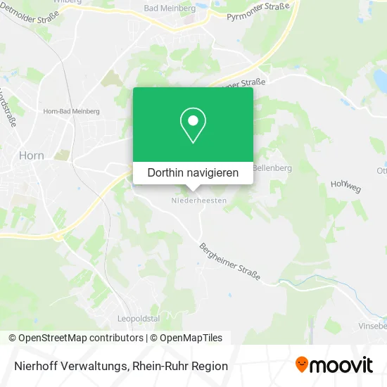 Nierhoff Verwaltungs Karte