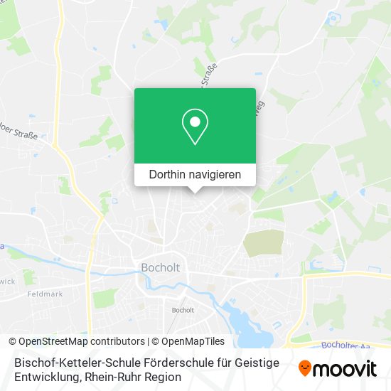 Bischof-Ketteler-Schule Förderschule für Geistige Entwicklung Karte