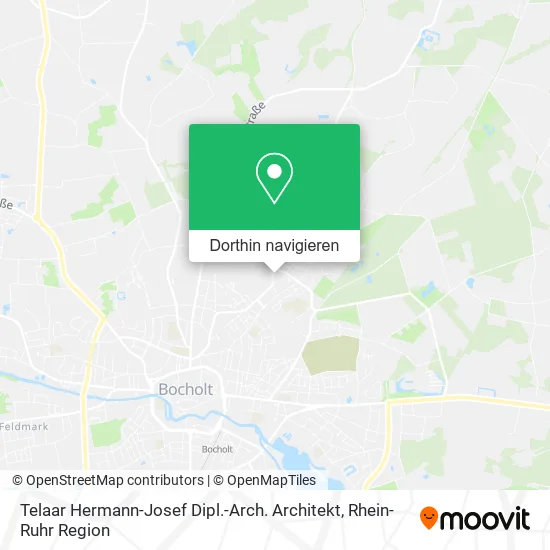 Telaar Hermann-Josef Dipl.-Arch. Architekt Karte