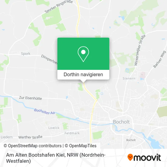 Am Alten Bootshafen Kiel Karte