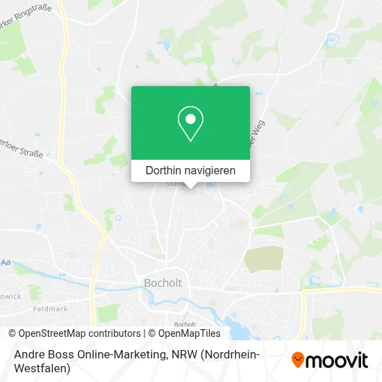 Andre Boss Online-Marketing Karte