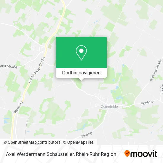 Axel Werdermann Schausteller Karte