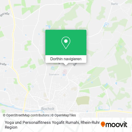 Yoga und Personalfitness Yogafit Rumahi Karte