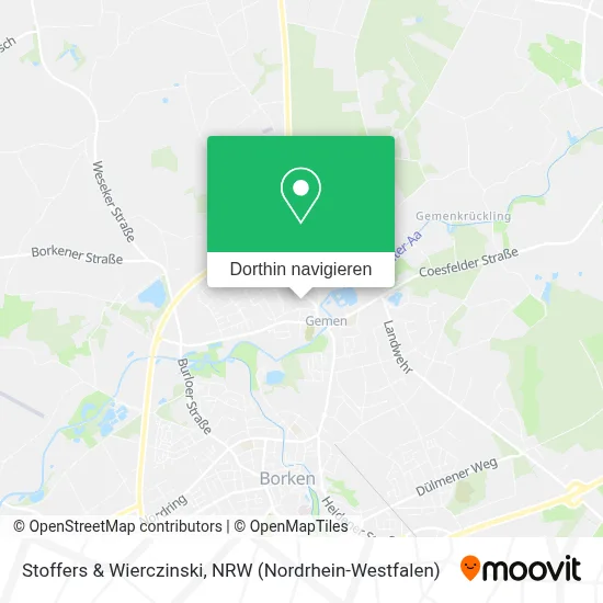 Stoffers & Wierczinski Karte