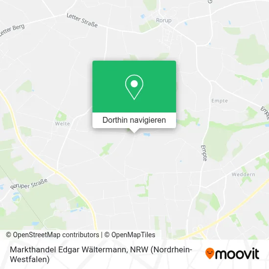 Markthandel Edgar Wältermann Karte