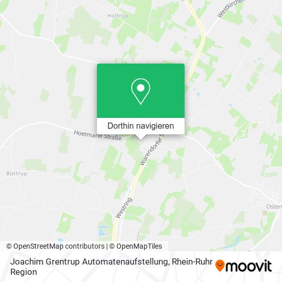 Joachim Grentrup Automatenaufstellung Karte