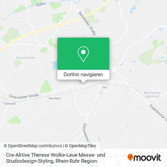 Cre-Aktive Therese Wolke-Leue Messe- und Studiodesign-Styling Karte