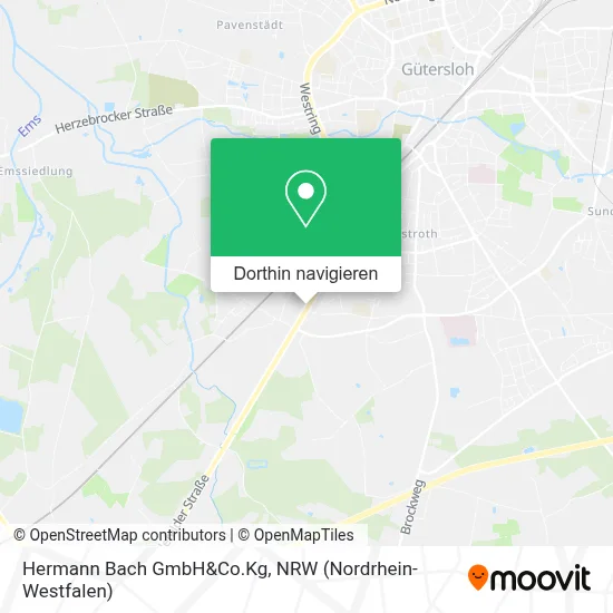 Hermann Bach GmbH&Co.Kg Karte