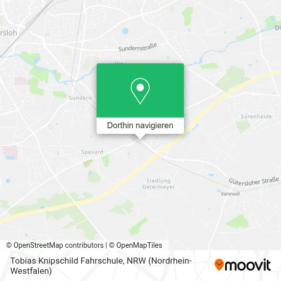 Tobias Knipschild Fahrschule Karte