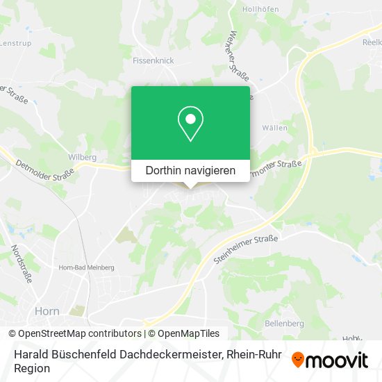 Harald Büschenfeld Dachdeckermeister Karte