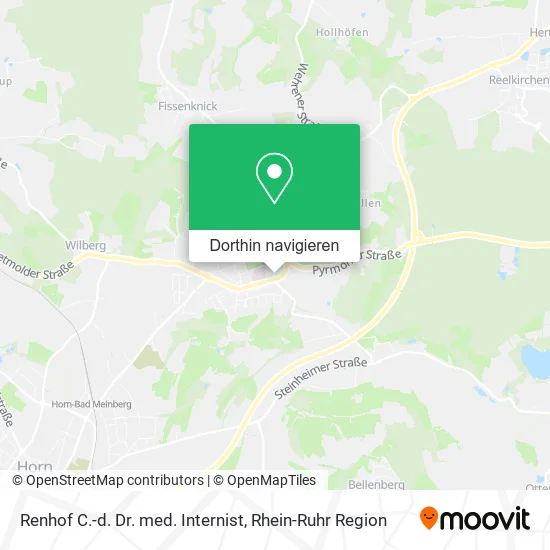 Renhof C.-d. Dr. med. Internist Karte