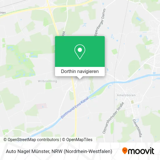 Auto Nagel Münster Karte