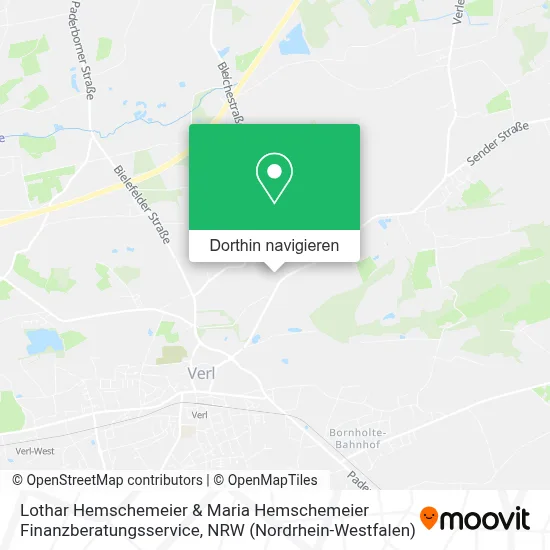 Lothar Hemschemeier & Maria Hemschemeier Finanzberatungsservice Karte