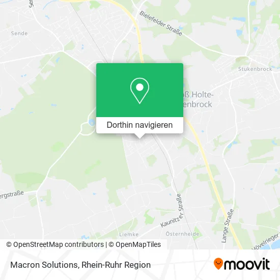 Macron Solutions Karte