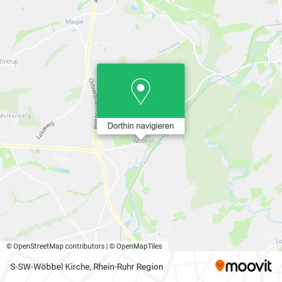 S-SW-Wöbbel Kirche Karte