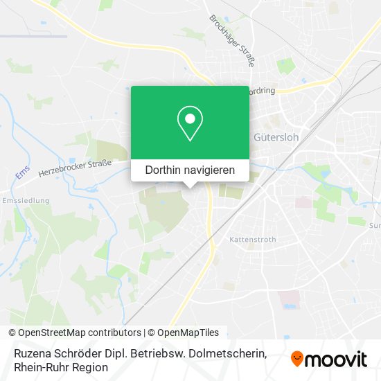Ruzena Schröder Dipl. Betriebsw. Dolmetscherin Karte