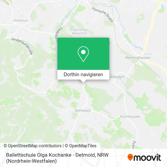 Ballettschule Olga Kochanke - Detmold Karte