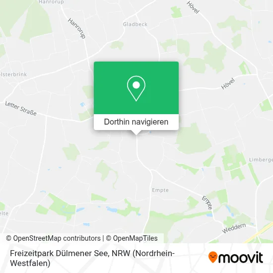 Freizeitpark Dülmener See Karte