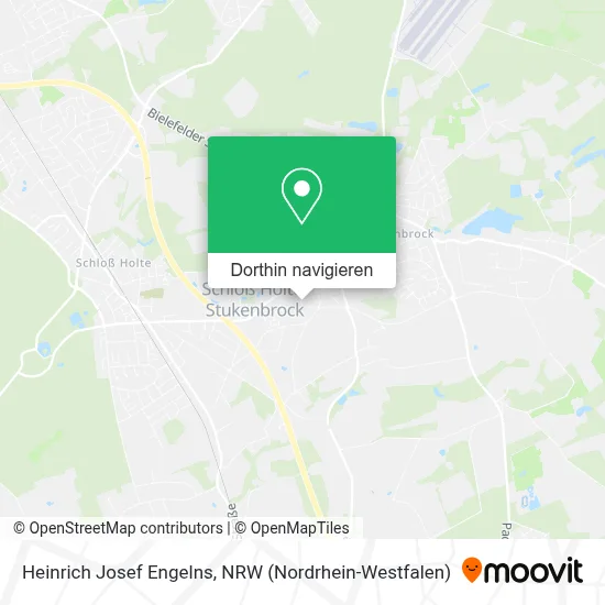 Heinrich Josef Engelns Karte