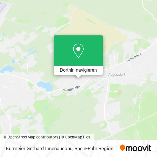 Burmeier Gerhard Innenausbau Karte