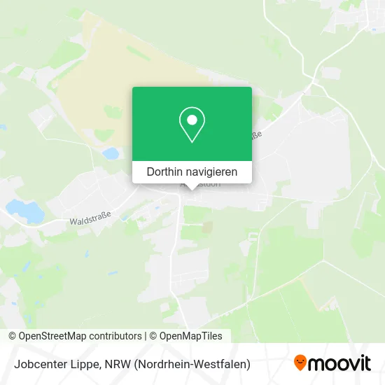 Jobcenter Lippe Karte