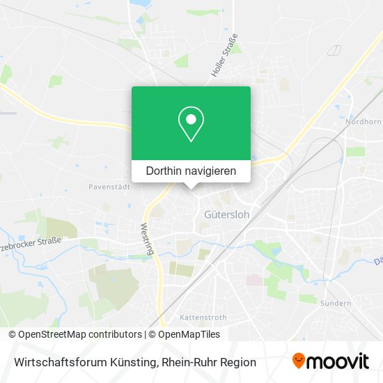 Wirtschaftsforum Künsting Karte