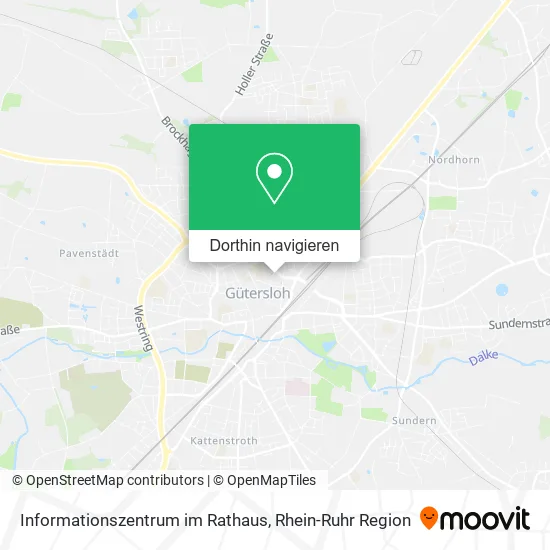 Informationszentrum im Rathaus Karte