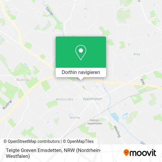 Telgte Greven Emsdetten Karte