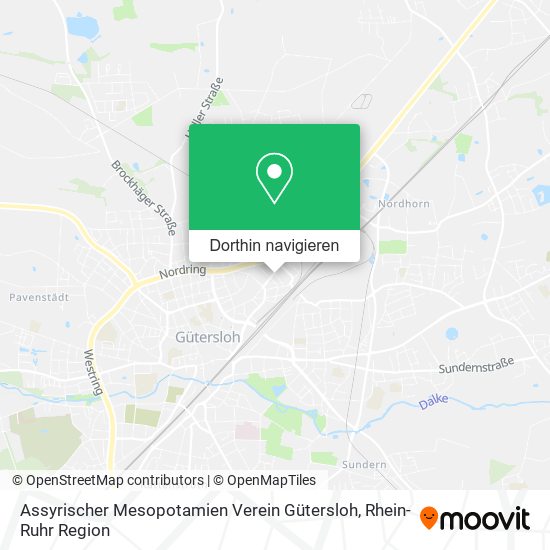 Assyrischer Mesopotamien Verein Gütersloh Karte
