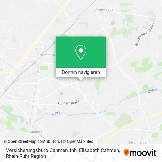Versicherungsbüro Cahmen, Inh. Elisabeth Cahmen Karte
