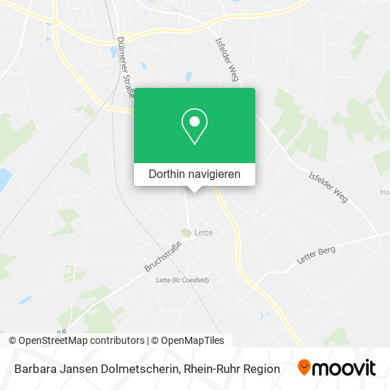 Barbara Jansen Dolmetscherin Karte