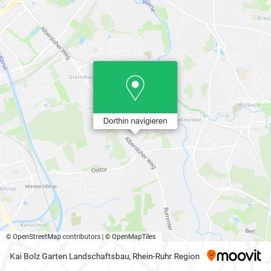 Kai Bolz Garten Landschaftsbau Karte