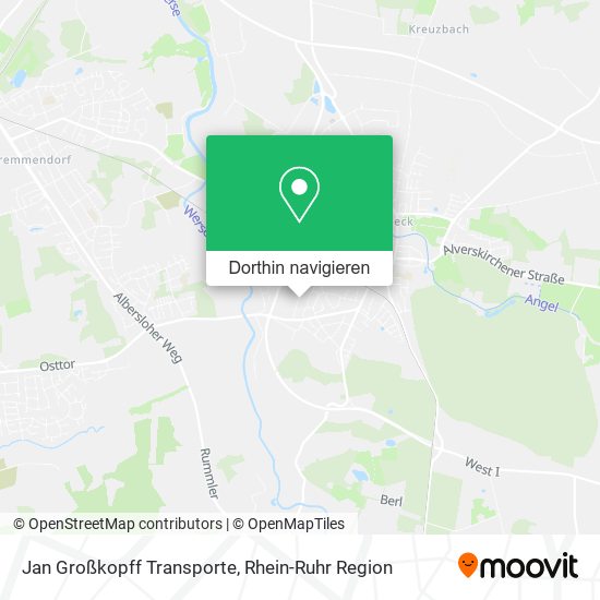 Jan Großkopff Transporte Karte